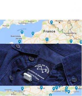 Bleu de Paname – Points de Ventes