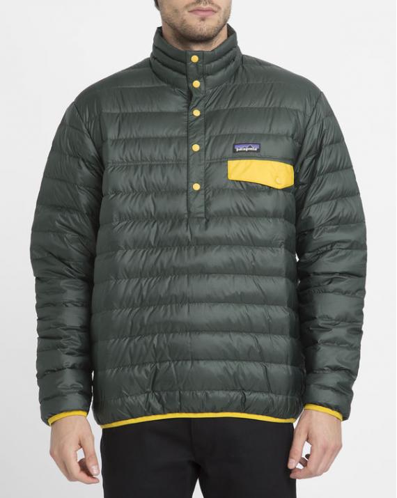 Doudoune Snap T Pullover Carbon Green