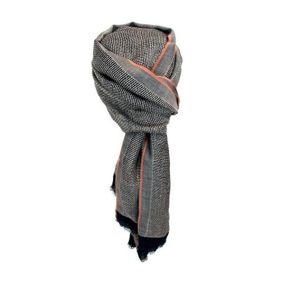 Echarpe en laine et soir SURMAS