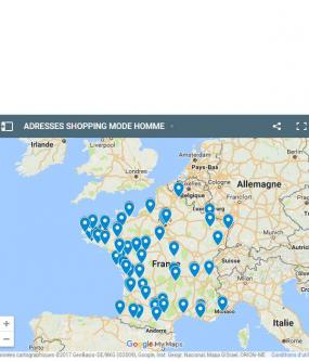 Meilleures boutiques hommes en France - Sélection par Villes