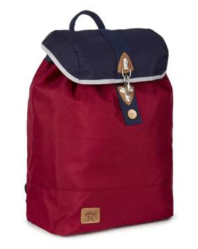 Sac a Dos Crochet Nylon Rouge et Bleu