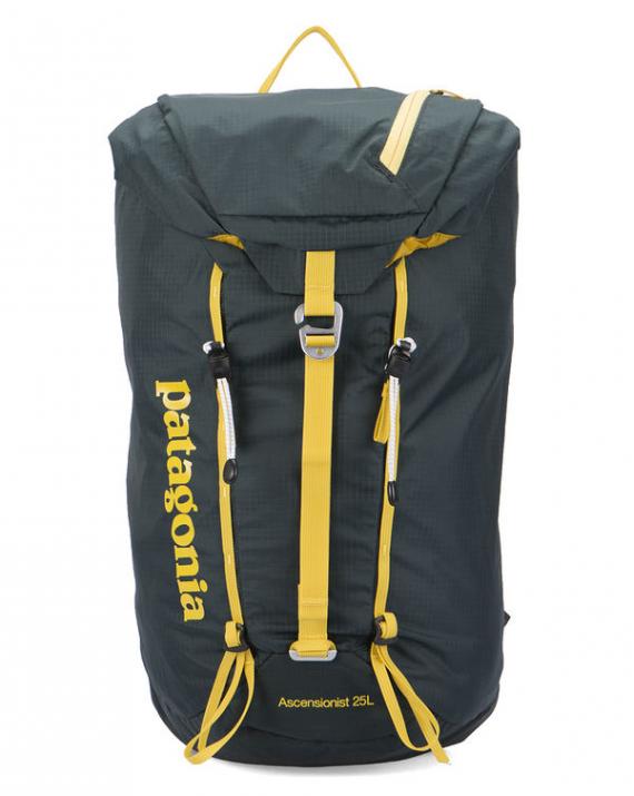 Sac Ascensionist Nylon 25L Carbon Jaune