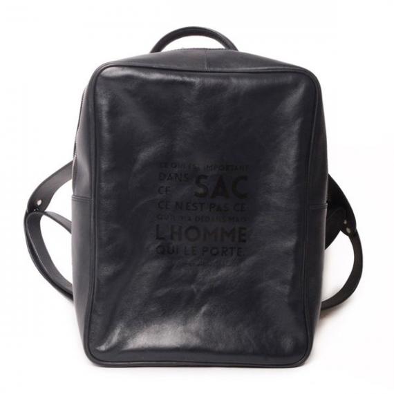 Sac ? dos en cuir d'agneau Paul