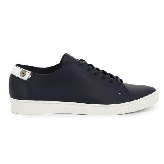Sneakers Aspen Low En Cuir Marine