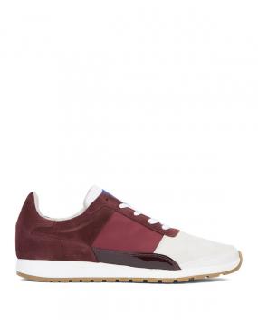 Sneakers Callao Suede Bordeaux Ecru