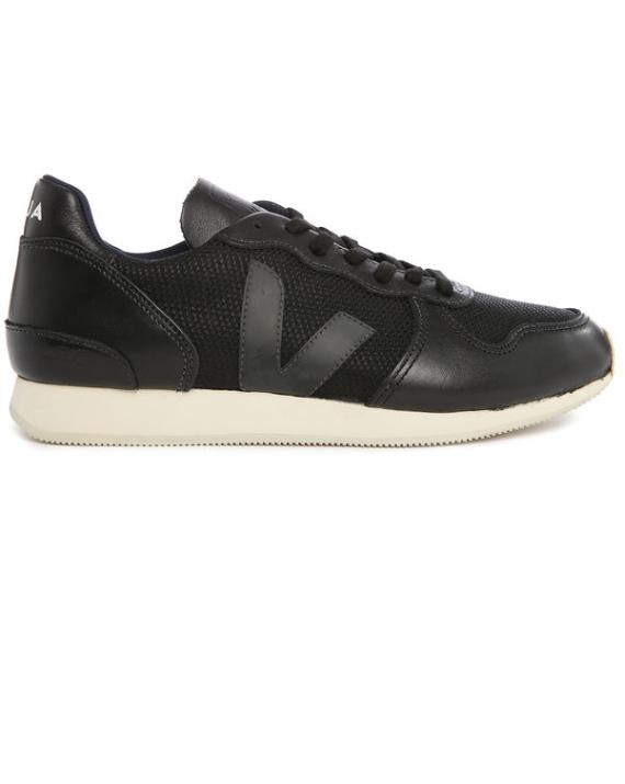 Sneakers Holiday Cuir Mesh Noir