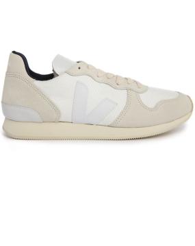 Sneakers Holiday Suede Mesh Ecru et Blanc