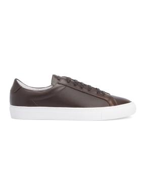 Sneakers Ica Cuir Marron