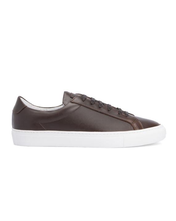 Sneakers Ica Cuir Marron
