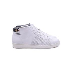 Sneakers Montantes Aspen En Cuir Blanc
