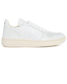 Sneakers V10 Cuir Blanc