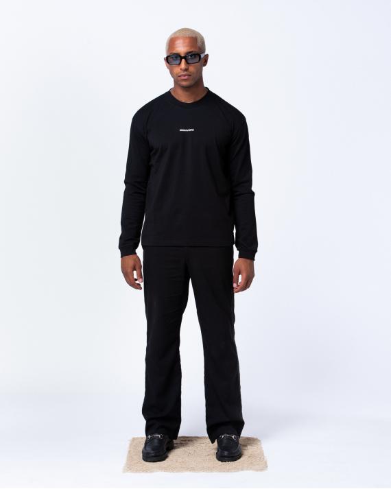 Tee-shirt manches longues noir