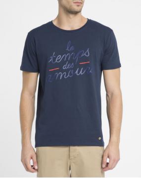Tshirt Le Temps des Amours Bleu