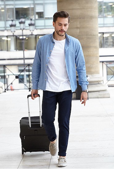 Chemise Chambray Italien ALBIATE