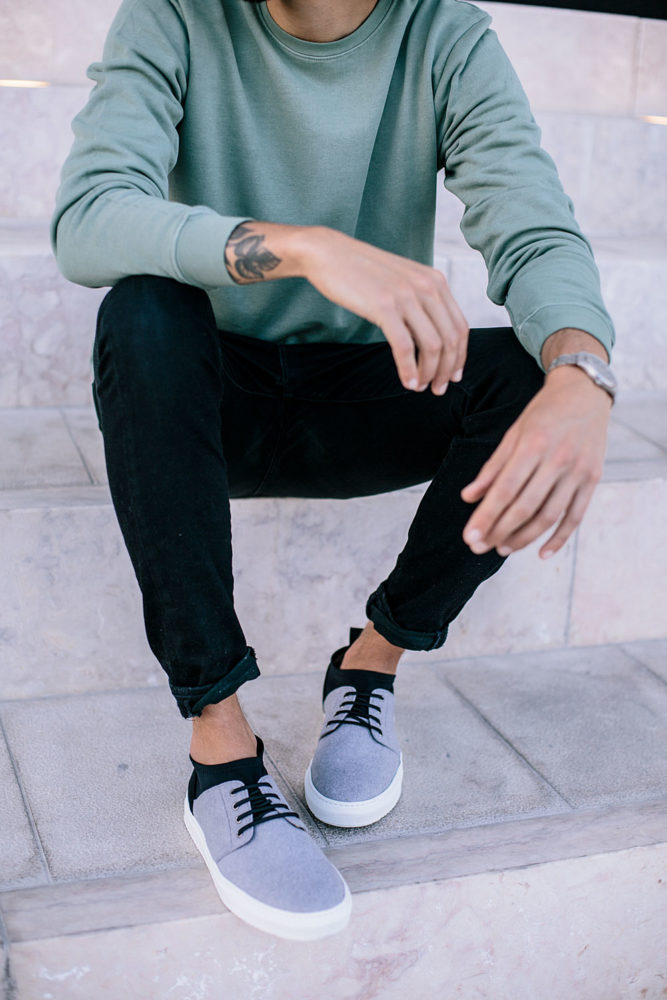 Baskets en plastique recyclé