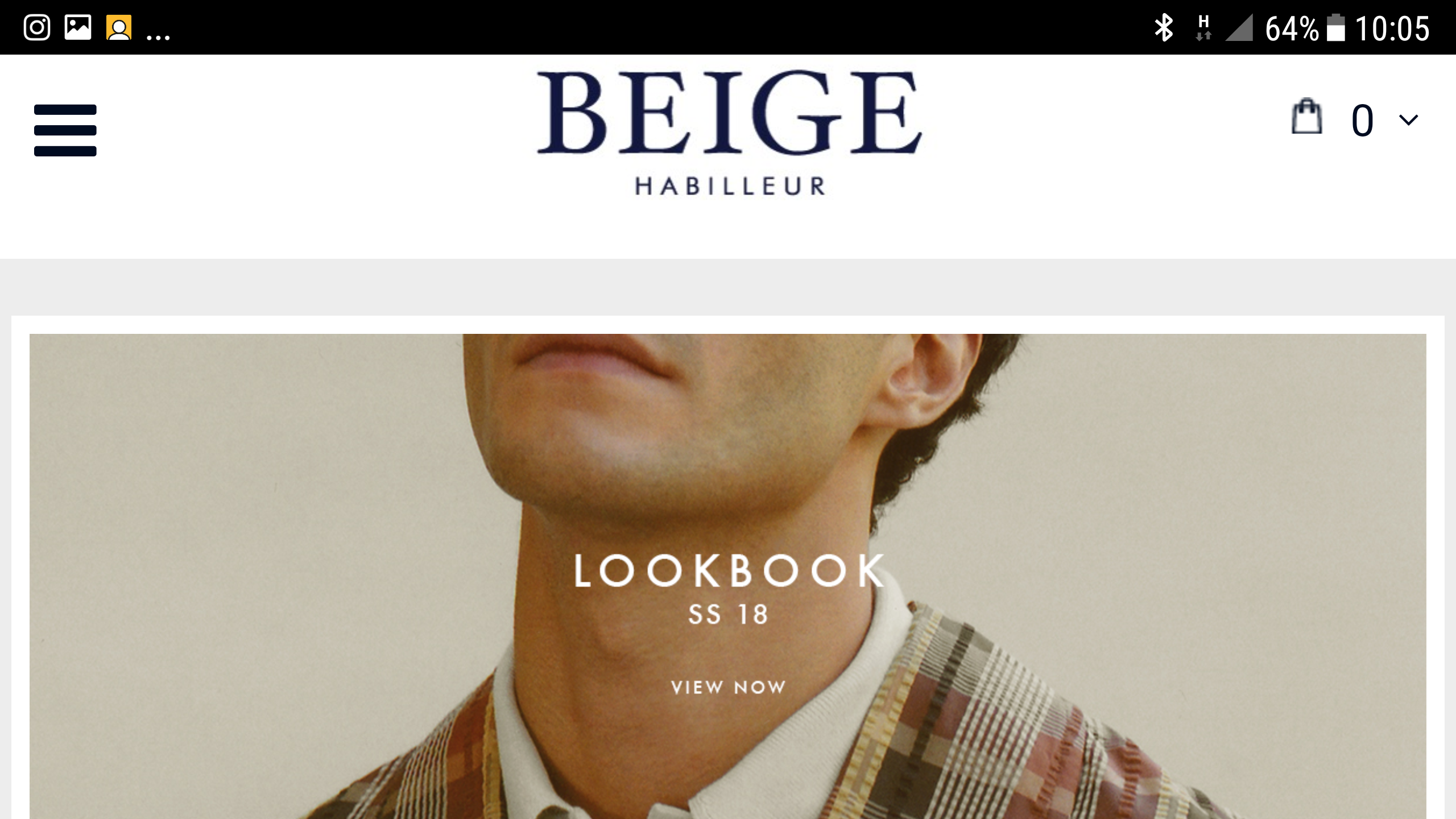 Beige Habilleur, le multimarque online masculin