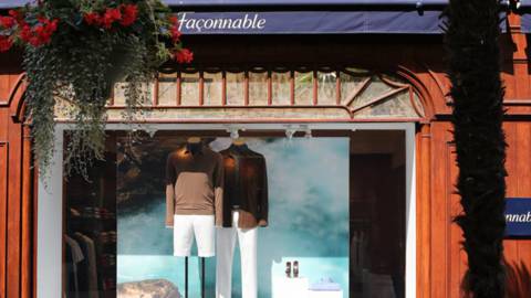 Qu est devenu la marque de sportwear chic Faconnable ?